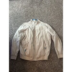 Paul & Shark Reversible Yachting‎ Blue Beige Jacket Stripe Interior Size XXL